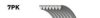 GATES 7PK2080 V-Ribbed Belts
